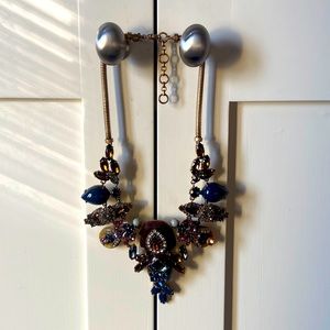 J Crew multi color rhinestone necklace